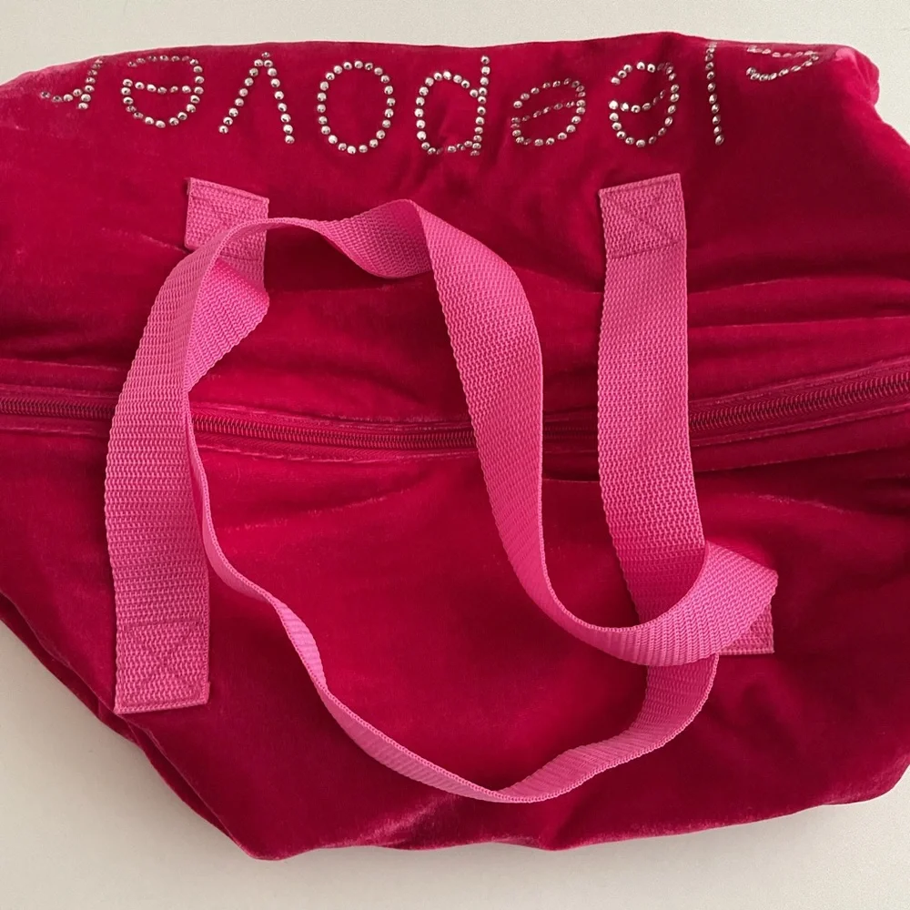 Girls Duffle Bag “Sleepover” Rhinestones
